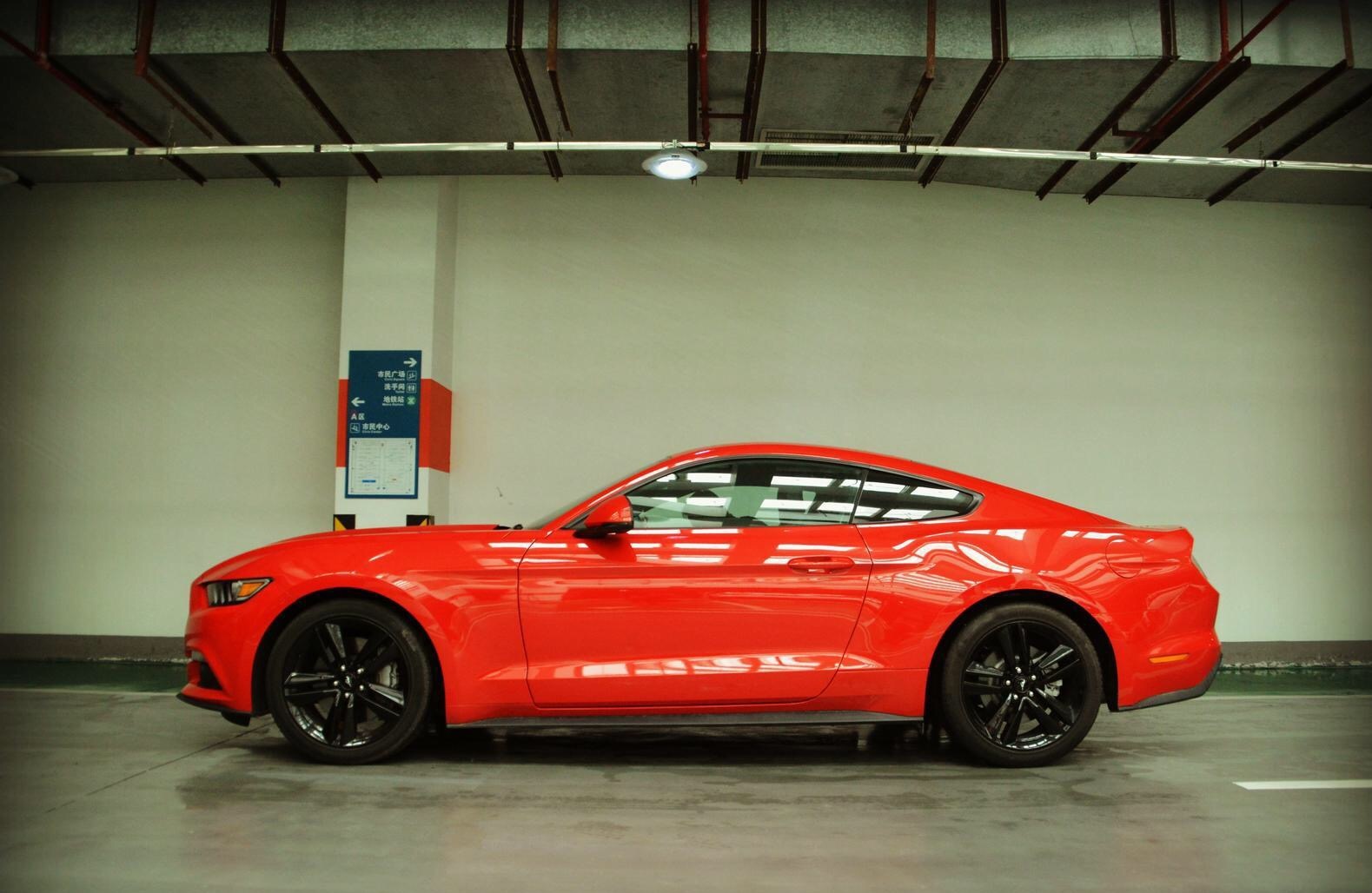 福特野马2.3t野驴,福特野马2.3帅气视频