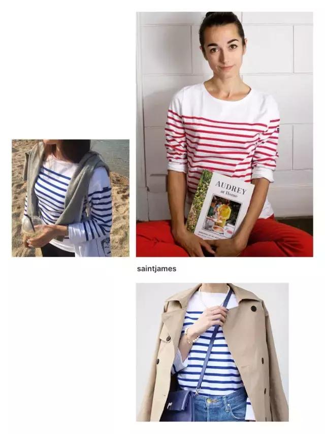 想要怎么穿都比别人瘦，只要一件条纹衫