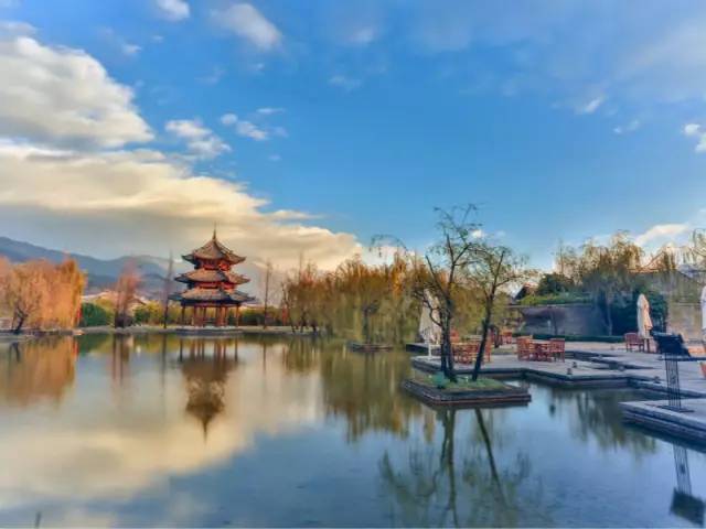 玉龙雪山下奢华民宿,丽江悦榕庄三卧