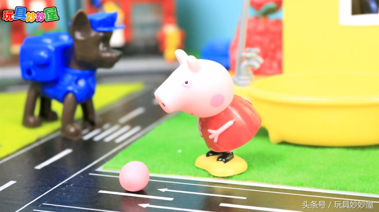 汪汪队儿童乐园乔治和佩奇,天线宝宝动画片汪汪队小猪佩奇