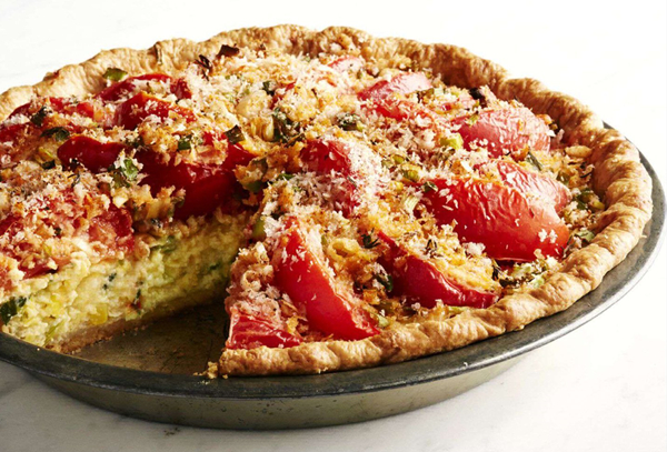 早餐番茄派,幸福感满满的营养早餐