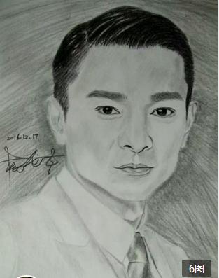 素描明星头像高清图片,很丑但一眼能认出的明星素描