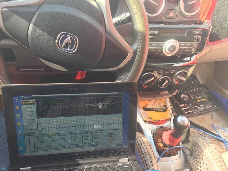 音响这样改更好听：长安悦翔V3音响改装凯笛D2S！昆明雄鹰汽车