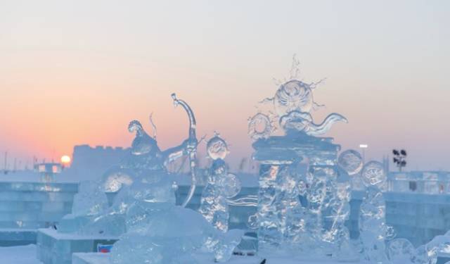 初冬掠影,哈尔滨的冬日魅力