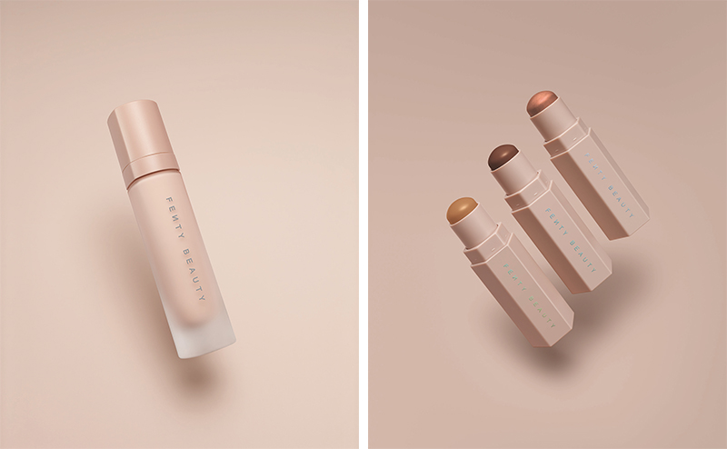 Rihanna的彩妆品牌正式开卖,日日人逢喜事幸福肥