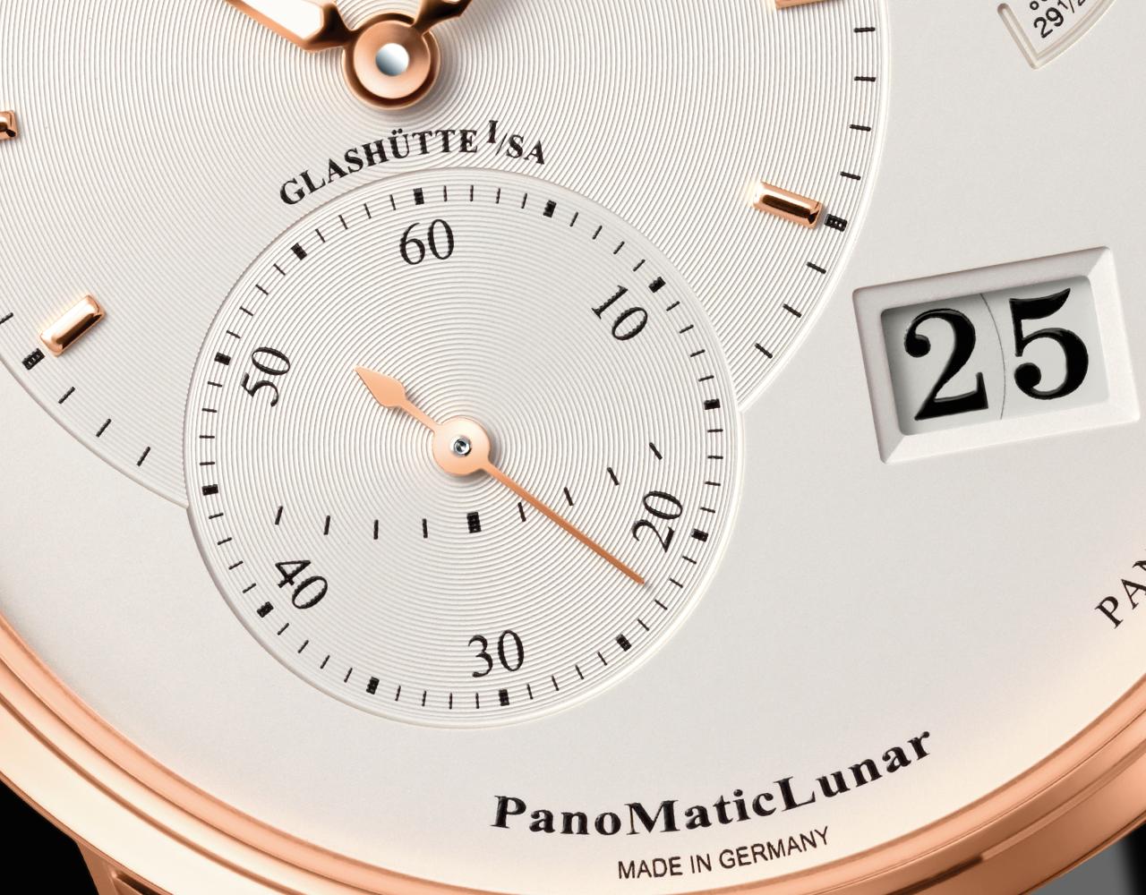 2023款格拉苏蒂偏心年历腕表,格拉苏蒂偏心月相女士腕表