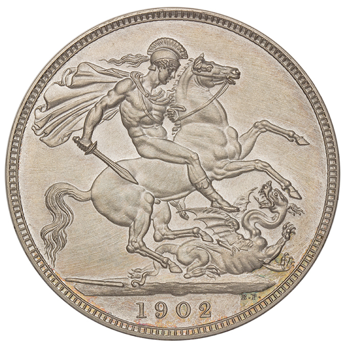 英国黄金徽章,英国钱币是什么图案