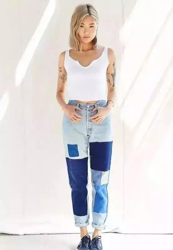 破洞牛仔裤越来越大,牛仔裤破洞拉丝断了怎么补