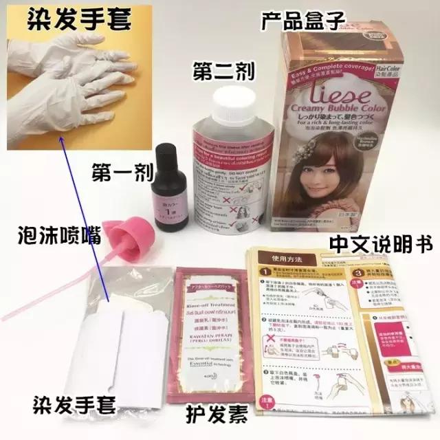 手残党也能染的发色,手残党自己染发系列