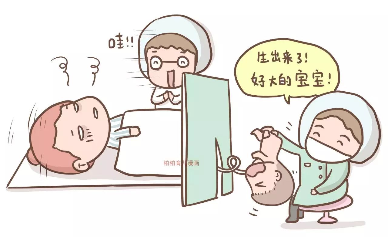 一组漫画告诉你妈妈生宝宝的故事,妈妈生了四胎只活一胎漫画