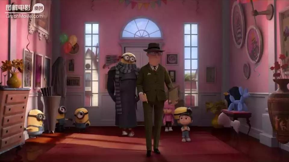 1分钟看完家庭大改造《卑鄙的我》小黄人番外短片