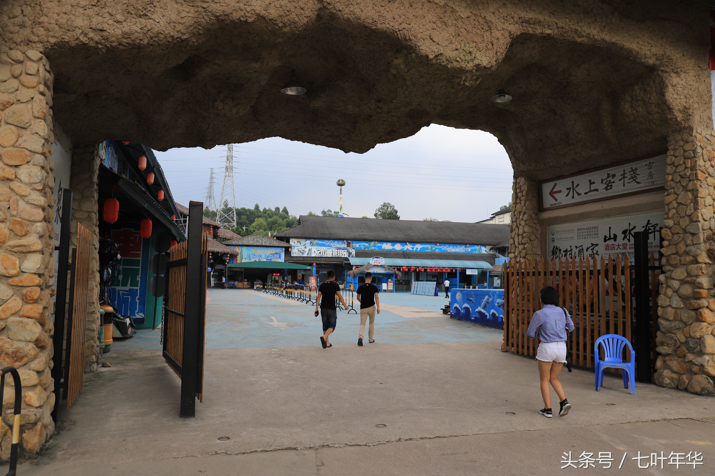 看水中古建筑，深圳观澜山水田园值得一去