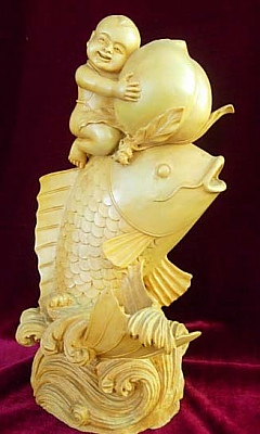 木雕三世轮回雕刻技法,木雕人物眼睛雕刻技法