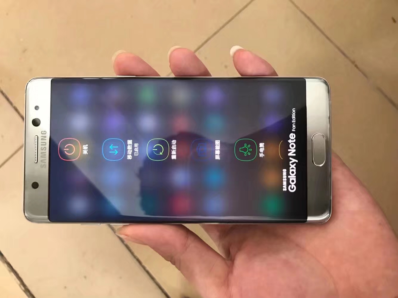 二手安卓之原版Note7，银色，靓机，2299入手开箱