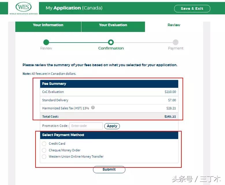 加拿大wes学历认证,wes认证算法多少钱