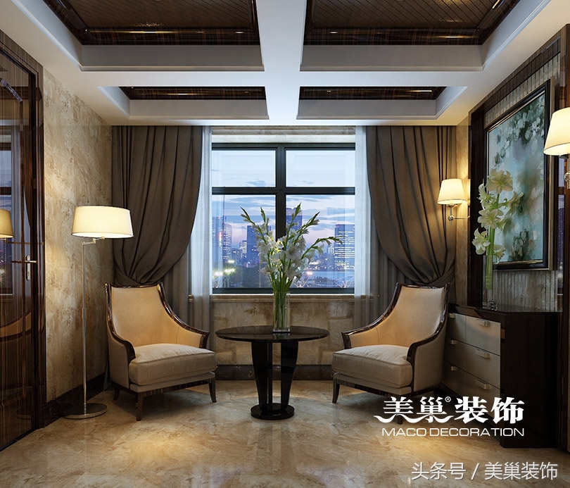 郑州林溪湾别墅装修效果图,郑州林溪湾叠拼别墅