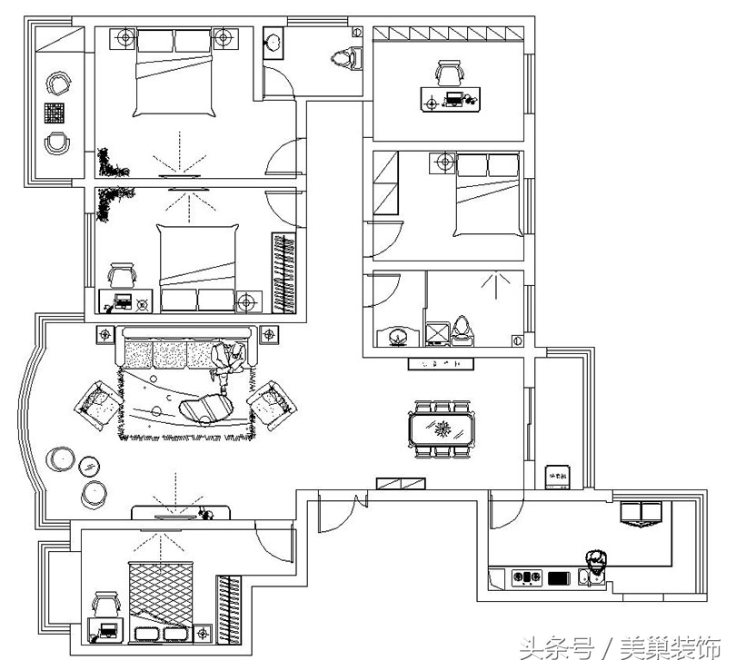 林溪湾四室的160平方的装修效果图,郑州星河湾110平房子装修效果图