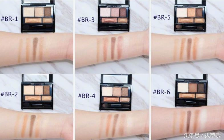 kate家好用的东西,kate骨干眼影br4试色