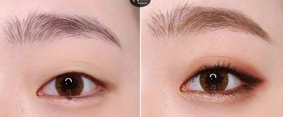 内双接近单眼皮如何画眼妆视频,单眼皮小眼睛内双肿眼泡眼妆教程