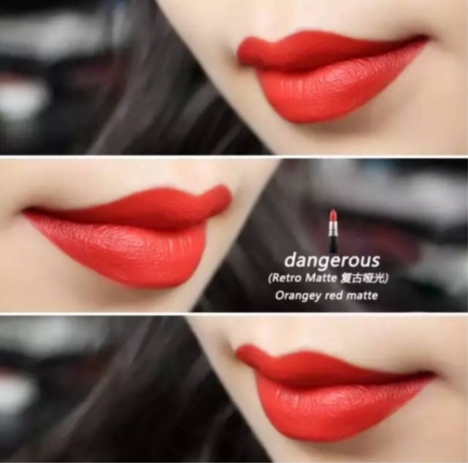 mac口红子弹头916雾面小辣椒,mac口红黄皮必入款