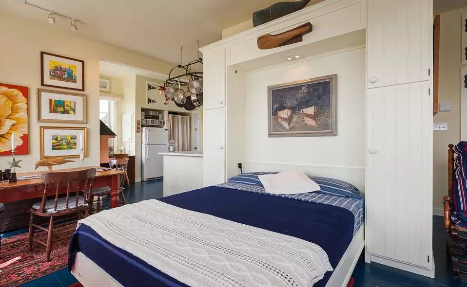 看到这么多的隐形床，头一次知道原来隐形床还可以这样设计