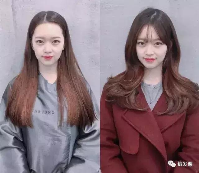 最流行中长发发型图片大全,中长发烫发发型图大全