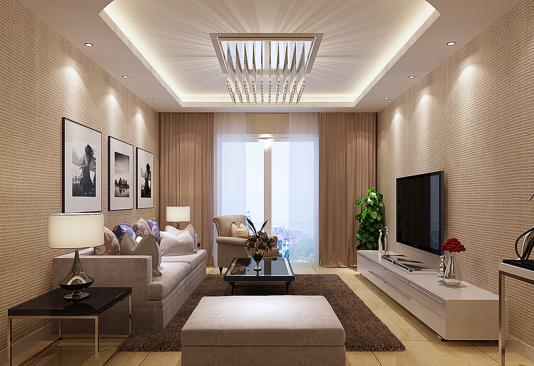 乳胶漆电视背景墙怎样装饰高大上,电视背景墙这样设计真高大上