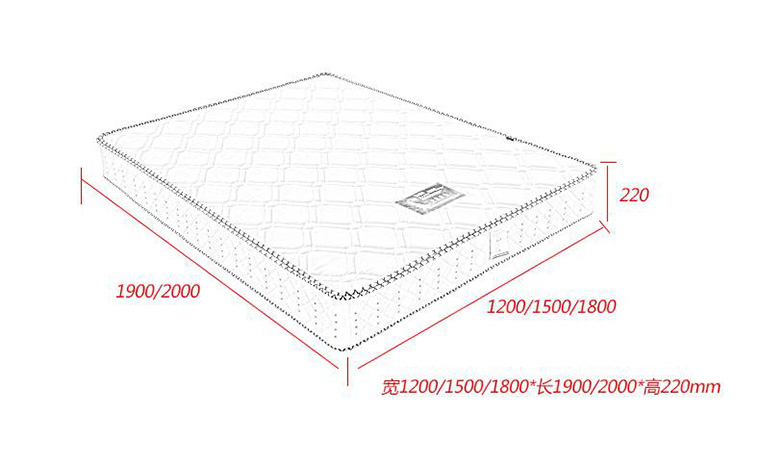 乳胶床垫怎样选择尺寸图解,乳胶床垫尺寸与价格