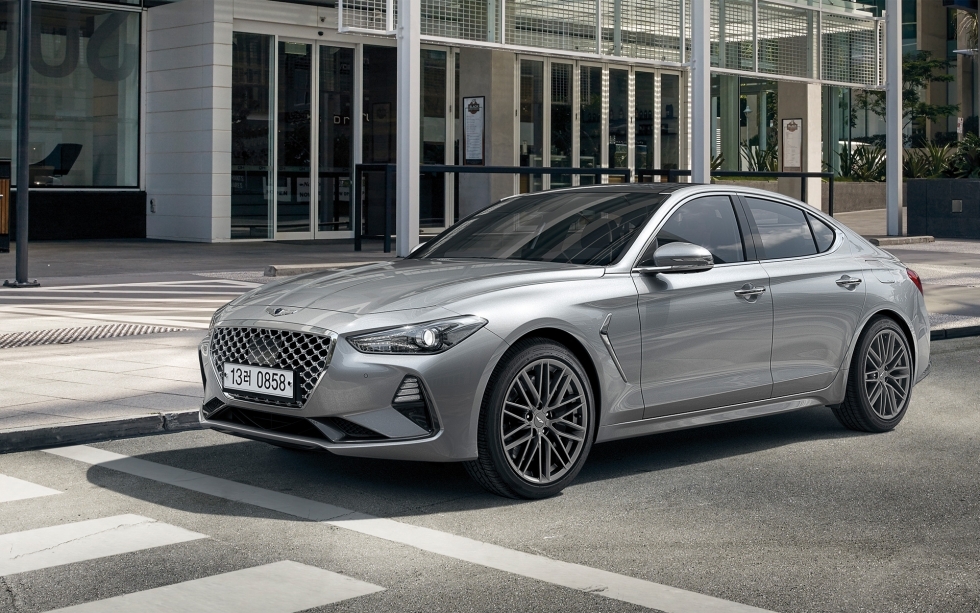 韩国最新款捷恩斯,韩系高端车捷恩斯g60