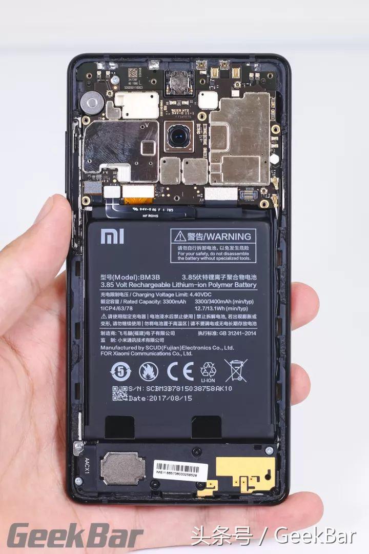 全面屏mix2全陶瓷版,小米mix2黑科技曝光