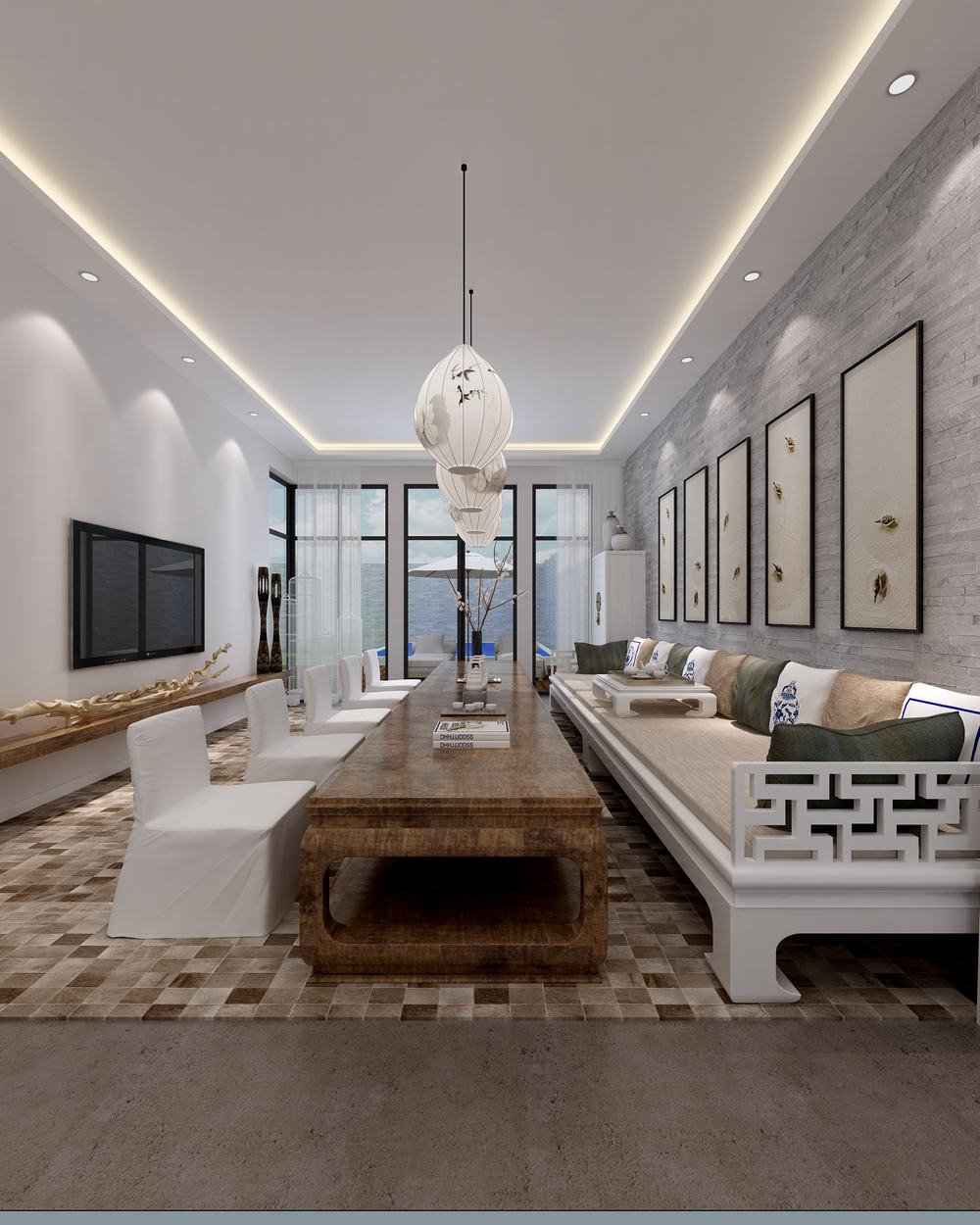 家装室内设计现代风格全套效果图,家装2020效果图欧式