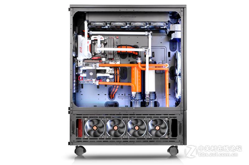 tt100机箱分体式水冷,ttw100机箱评测