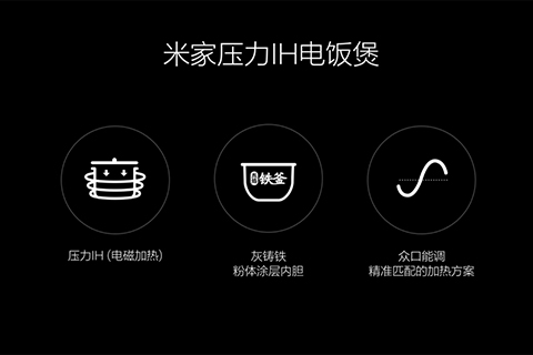 小米米家透明蒸汽电饭煲发布,米家智能压力ih电饭煲1s3l评测