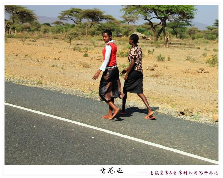 车上拍的路边风景，最真实的反映了一个国家人民的生存现状