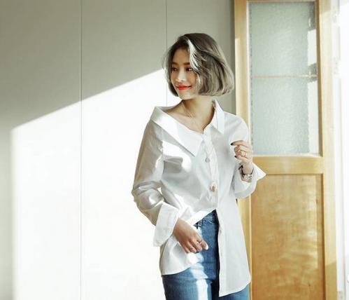 乔妹条纹衬衫价格多少,乔妹白衬衫