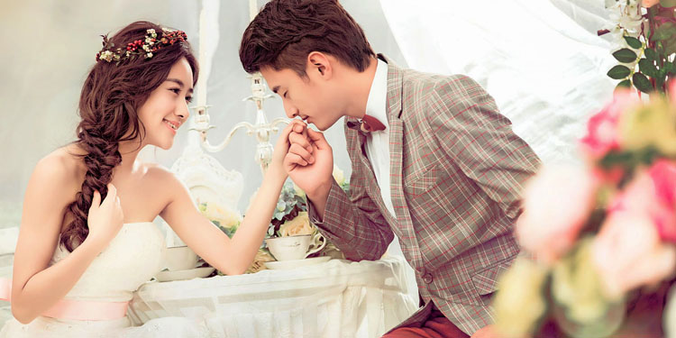 婚纱照风格推荐唯美韩式,婚纱照风格欧式