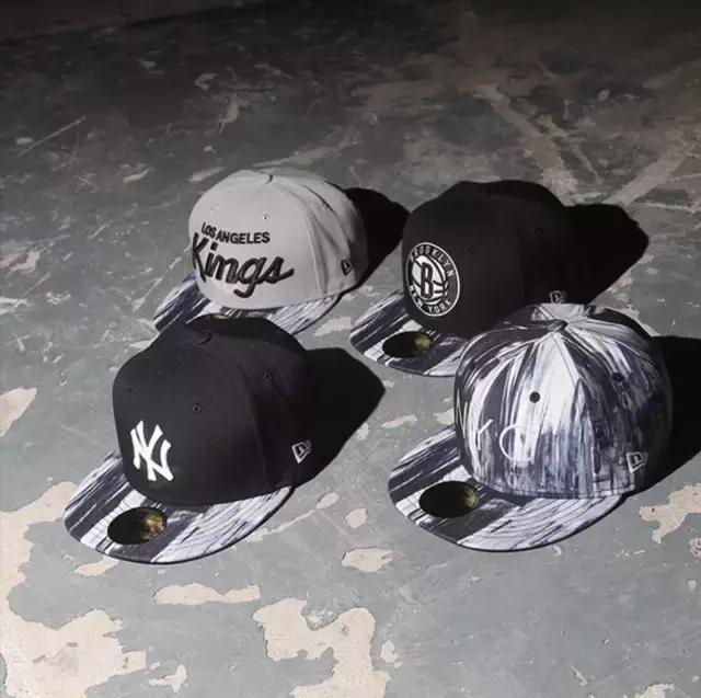 newera蓝色棒球帽,明星newera帽子同款棒球帽