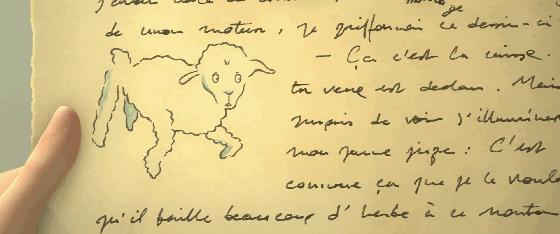 《小王子》之中英法译本（四）飞行员撒哈拉沙漠中为小王子画羊