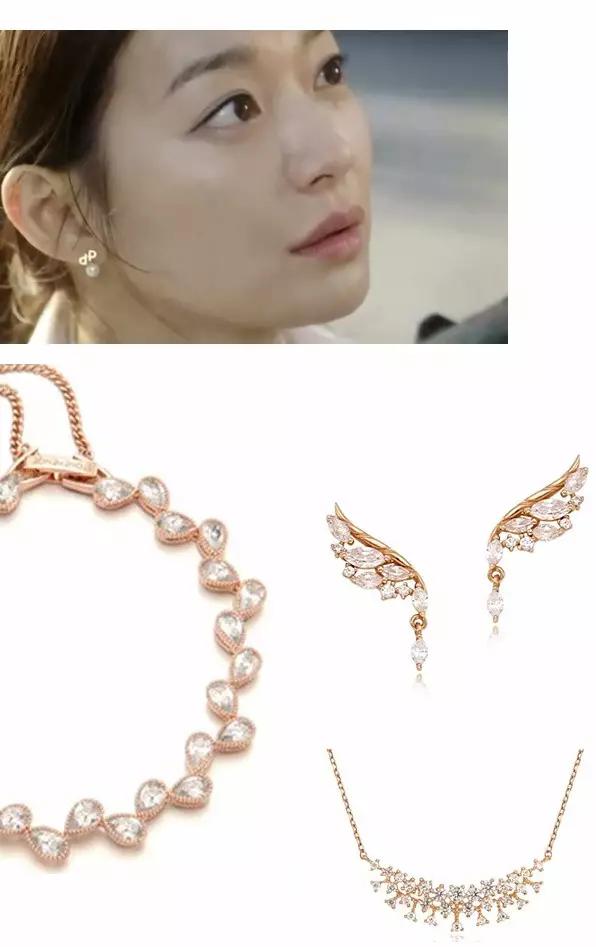 韩剧里的女主都戴什么项链,韩剧女主同款耳环