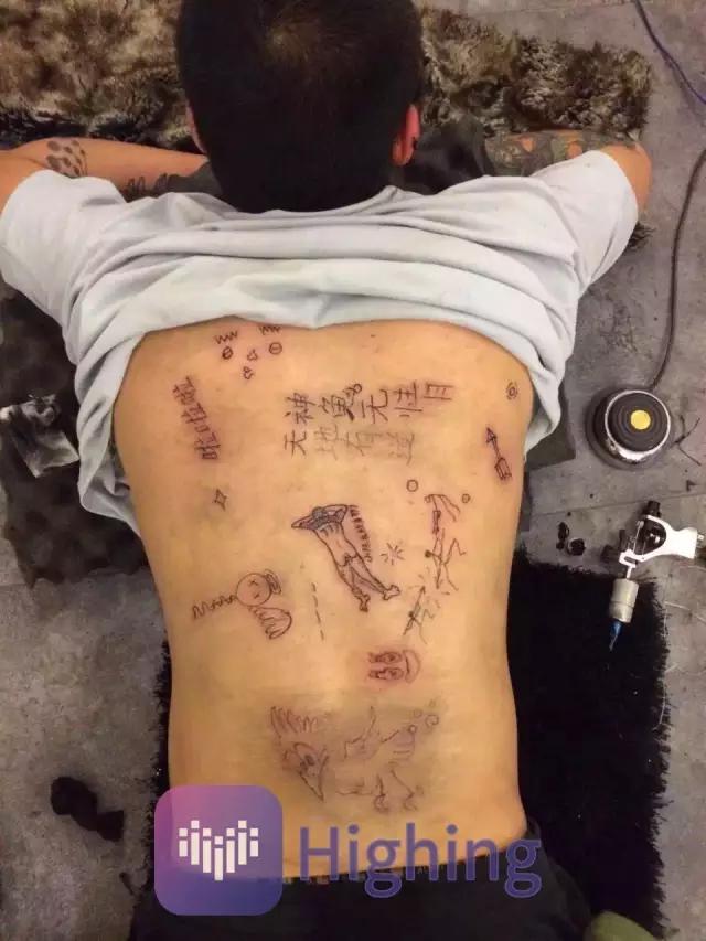 这都能算纹身?这位杭州*皮人**画师的艺术造诣简直活久见