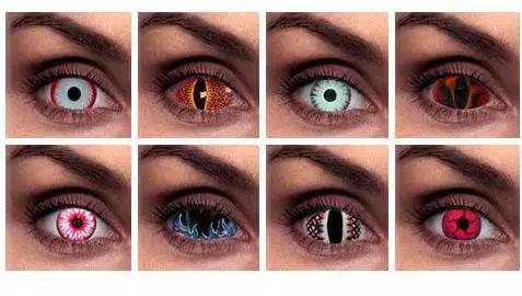 全世界奇葩美瞳,盘点那些奇葩美瞳