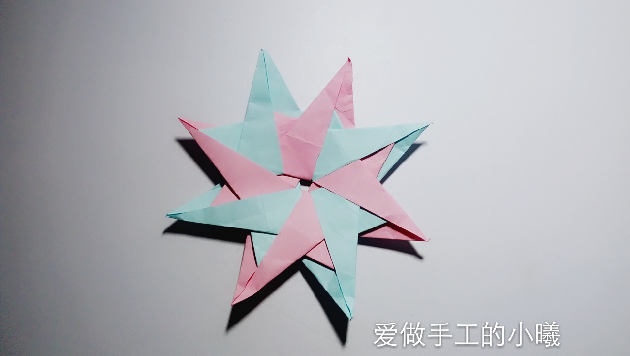 回旋飞镖折纸简单版,折纸风火轮飞镖方法