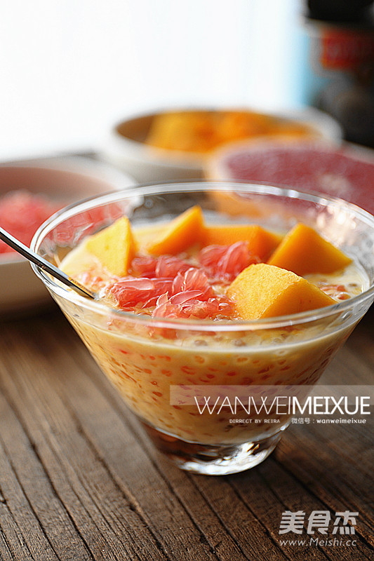 杨枝甘露与港式甜品,爱与美食不可辜负杨枝甘露