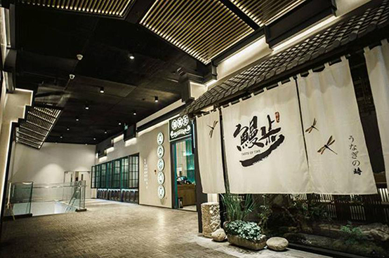 餐饮现代徽派设计,徽派饭店装修效果图180平方