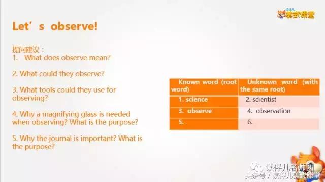 英语课科学课,英文科学课