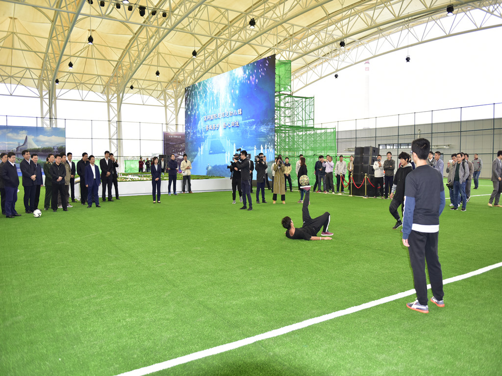 滨州体育试点园成果展示大会,滨州市重大项目推进现场观摩会