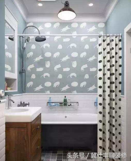 卫生间浴帘与玻璃隔断效果,卫生间淋浴隔断用玻璃还是浴帘好