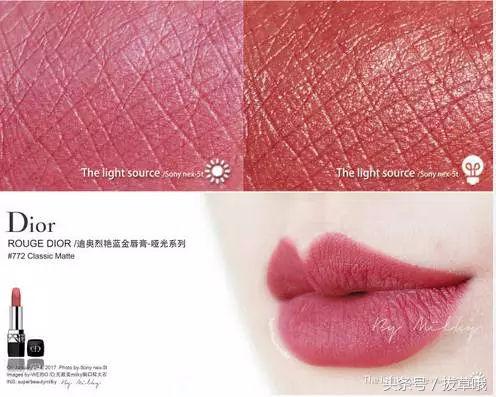 黄皮玫瑰色口红,兰蔻黄皮显白口红秋冬