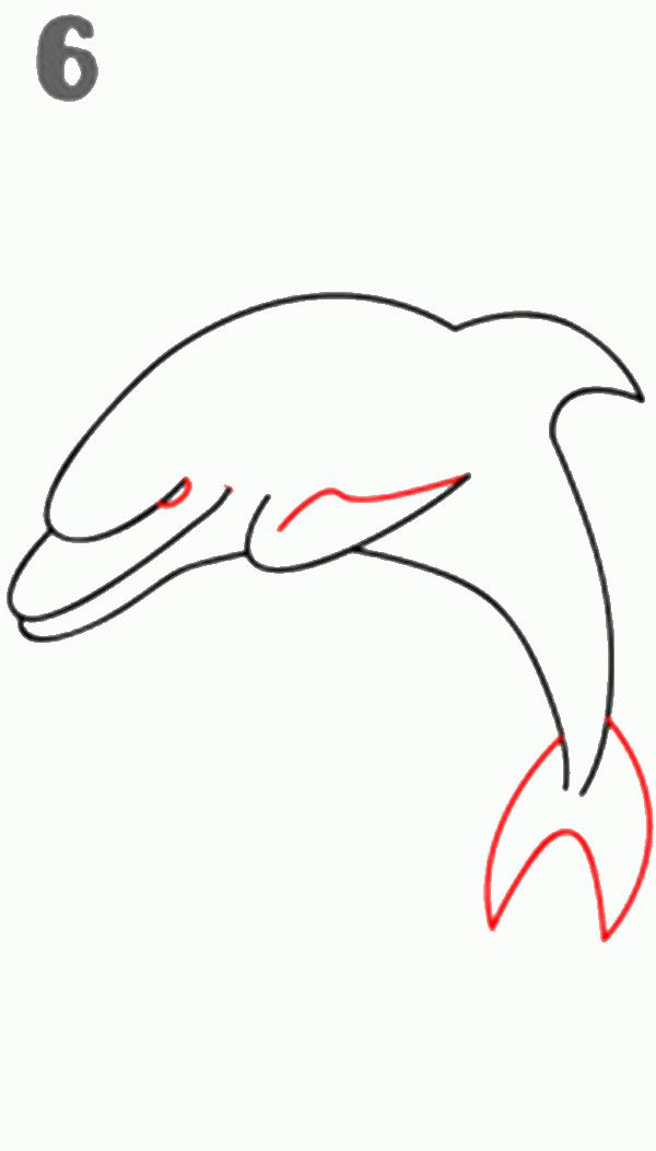 人鱼超萌简笔画教程简单,简笔画海洋生物简单的画法