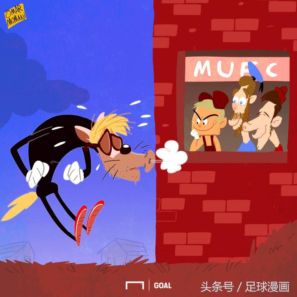 足球漫画欧冠主题,足球红黄大战